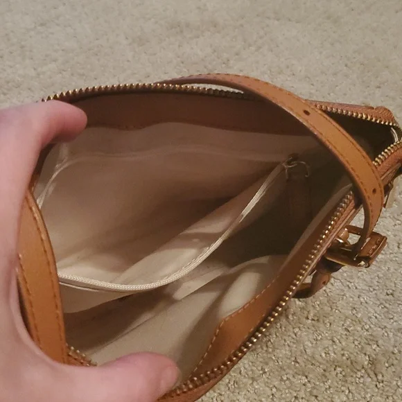 Marc Jacobs Tan Leather Crossbody Bag - Picture 4 of 6